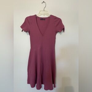 Abercrombie & Fitch Rose Ribbed dress